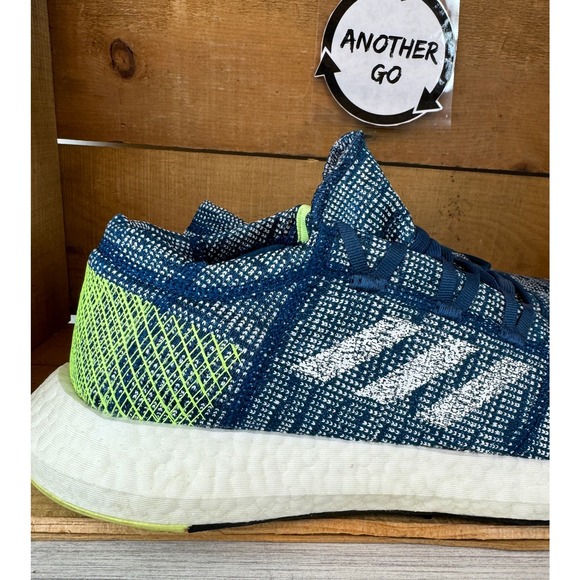 *SOLD* Men’s Adidas PureBoost Go Legend Marine Athletic Sneakers Size 14 Blue - Picture 9 of 12